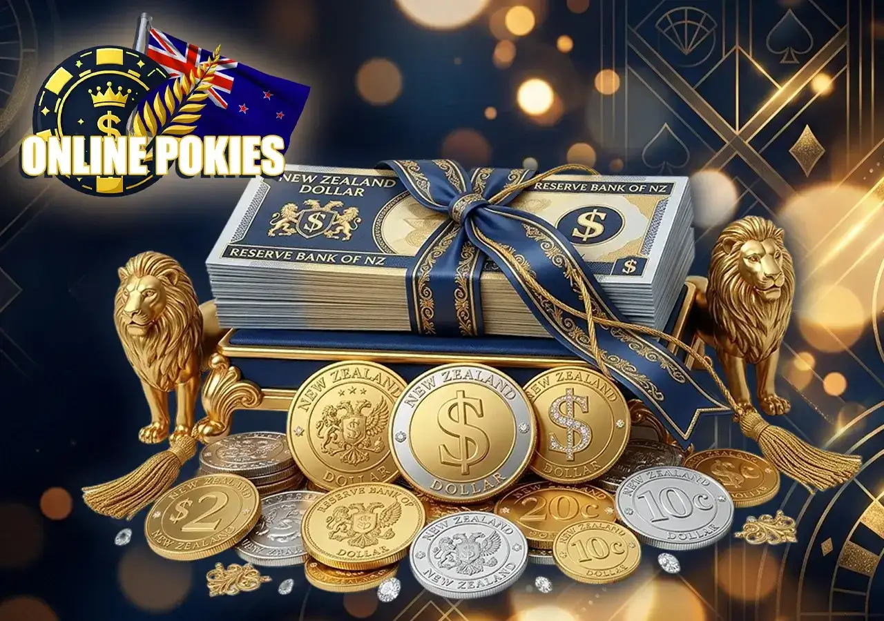 Playing online pokies using New Zealand Dollars (NZD)